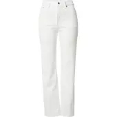 Calvin Klein Jeans High Rise Straight Chalk White - White - 27 x 32