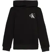 Calvin Klein Chest Mono Logo Hoodie - Black - 152