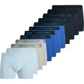 Jack & Jones Bokserishortsit 'JACCooper' sininen / marine / vaaleansininen / meleerattu harmaa
