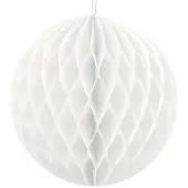 Party Deco Koriuk, valkoinen, 10 cm, 1 kpl