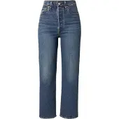 Levi's Farkut 'Ribcage Straight Ankle' tummansininen