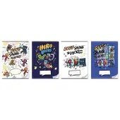 Beniamin Notebook A5/16K color 3-lines Spider man (20pcs)