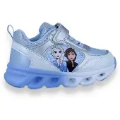 Disney Frozen Vilkkuvat Lenkkarit, Silver/Light Blue, 27