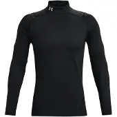 Under Armour Ua Cg Armour Fitted Mock - Black - M
