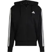 Adidas Urheilullinen collegetakki 'Essentials' musta / valkoinen