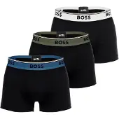 BOSS for man. 50554693 Set 3 Boxers Dia black (XL), Homewear, Cotton