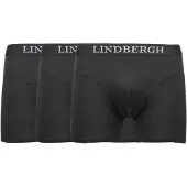 Lindbergh Basic Bamboo Boxers 3 Pack - Black - L
