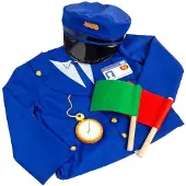Bigjigs Train Driver Dress Up Set with Accessories