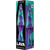 LAV Lamp 37cm Purple/Teal Aurora Borealis Base