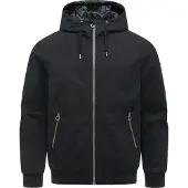 Ragwear Toiminnallinen takki 'Stuartt Summer Youmodo' musta