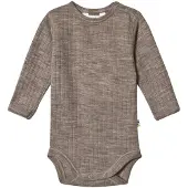 Joha Vauvan Body Sesame Melange Sesame Melange-100 cm Wool Beige 100 cm Pojat, Tytöt