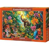 Castorland Palapeli kukkiva viidakko , 1000 palaa.