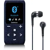 Lenco MP3/MP4-soitin Bluetooth 8 GB Micro SD-kortti Sininen