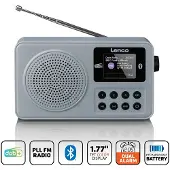 Lenco PDR-034GY DAB+ FM-radio Bluetoothilla
