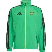 Adidas Urheilutakki 'JFF H AN' keltainen / vihreä / musta