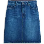 Tommy Hilfiger Dnm New Doreen Knee Skirt Rw - Blue - 34