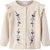Name it Duniaja Cardigan Peyote Melange Peyote Melange 104 cm Kermanvärinen 104 cm Tytöt