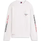Tommy Hilfiger Tjm Rlx La Ls Tee - White - XS