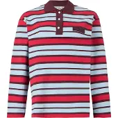 Copenhagen Studios Cph Poloshirt 1 Cotton Red Striped - Multi/patterned - M