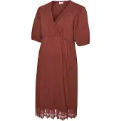 Mamalicious Mlalisa Tess Abk 24 Jrs Dress 2F - Red - XL