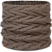 Buff Knitted & Fleece Kaulahuivi