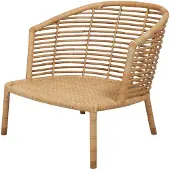 Cane-Line , Sense lounge-tuoli INDOOR Luonnollinen rottinki