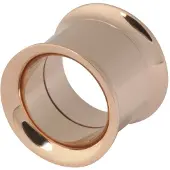 Wildcat Internally Threaded Thin Edge - tunneli - Ruusukultainen metalli, 6,0 mm