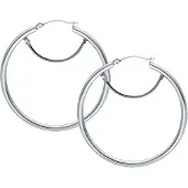 Wildcat Basic Hoops with Hinge 45 MM - Srebrna