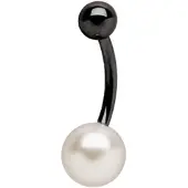 Wildcat Synthetic Pearl Bananabell - 10,0 mm, 5,0 mm/8,0 mm