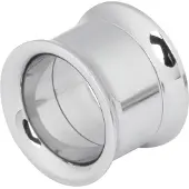 Wildcat Internally Threaded Thin Edge - tunneli - Hopeinen metalli, 38,0 mm