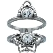 Wildcat Sun Tides - Sormus - Hopeinen metalli, 17,0 mm