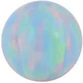 Wildcat Synthetik Opal Ball - lävistyspallo - 1,6 mm, 6,0 mm, Mintunvihreä