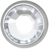 Wildcat Ulkokierteinen kristallikoriste dermal anchor -lävistykseen - Valkoinen, 3,2 mm, 1,2 mm