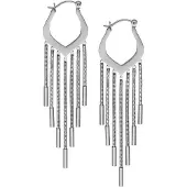 Wildcat Snakechain Hoops - korvarenkaat - Hopeinen metalli