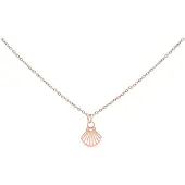 Wildcat Little Shell Necklace - kaulakoru - Ruusukultainen metalli
