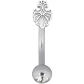 Wildcat Baroque Fan Micro Bananabell<!--641fd87b9d59f--> - 1,6 mm, 8,0 mm, Hopeinen metalli