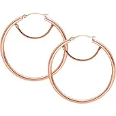 Wildcat Basic Hoops with Hinge 45 MM - Rožnato Zlata