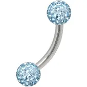 Wildcat Multi Jewelled Micro - 6,0 mm, Svetlo Modra, 4,0 mm