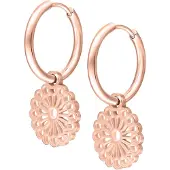Wildcat Little Mandala Hoops<!--642b90ec8cdf1--> - Ruusukultainen metalli