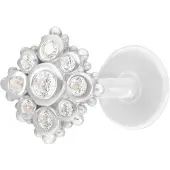 Wildcat Florescence Push-Fit Labret<!--63ddf92c89c56-->