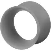 Wildcat Kaos Softwear Skin - silikoniset tunnelit - 19,0 mm, Harmaa