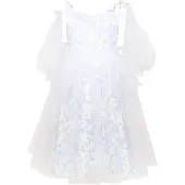 Paade Mode Tylli Mekko Lotus White 4 Y Valkoinen 4 vuotta Tytöt