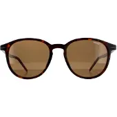 HUGO BOSS Aurinkolasit - HG 1169/S - Havana - Ruskeat linssit - Pyöreä muovikehys