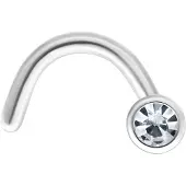 Wildcat Jewelled Nostril Stud - Nenäkoru