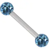 Wildcat Sealead Multi Jewelled - 8,0 mm, Zirkonblau, 22,0 mm/24,0 mm