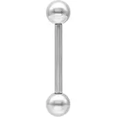 Wildcat Barbell - lävistyskoru - 16,0 mm, 4,0 mm, Valkokulta, 1,6 mm