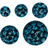 Wildcat Sealed Multi Jewelled Ball - pallo kristallikivillä - 1,6 mm, Indikoliitti, 6,0 mm