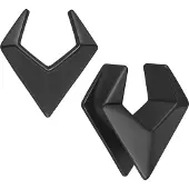 Wildcat Ear Saddles Arrow<!--63d6088631897--> - Musta metalli, 22,0 mm