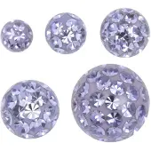 Wildcat Sealed Multi Jewelled Ball - pallo kristallikivillä - 1,6 mm, Tansaniitti, 8,0 mm
