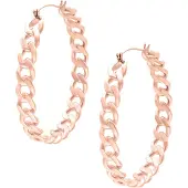 Wildcat Curbchain Hoops - korvarenkaat - Ruusukultainen metalli